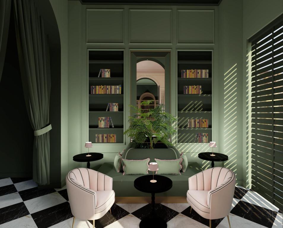 Hotel La Gemma Флоренция Екстериор снимка The Library